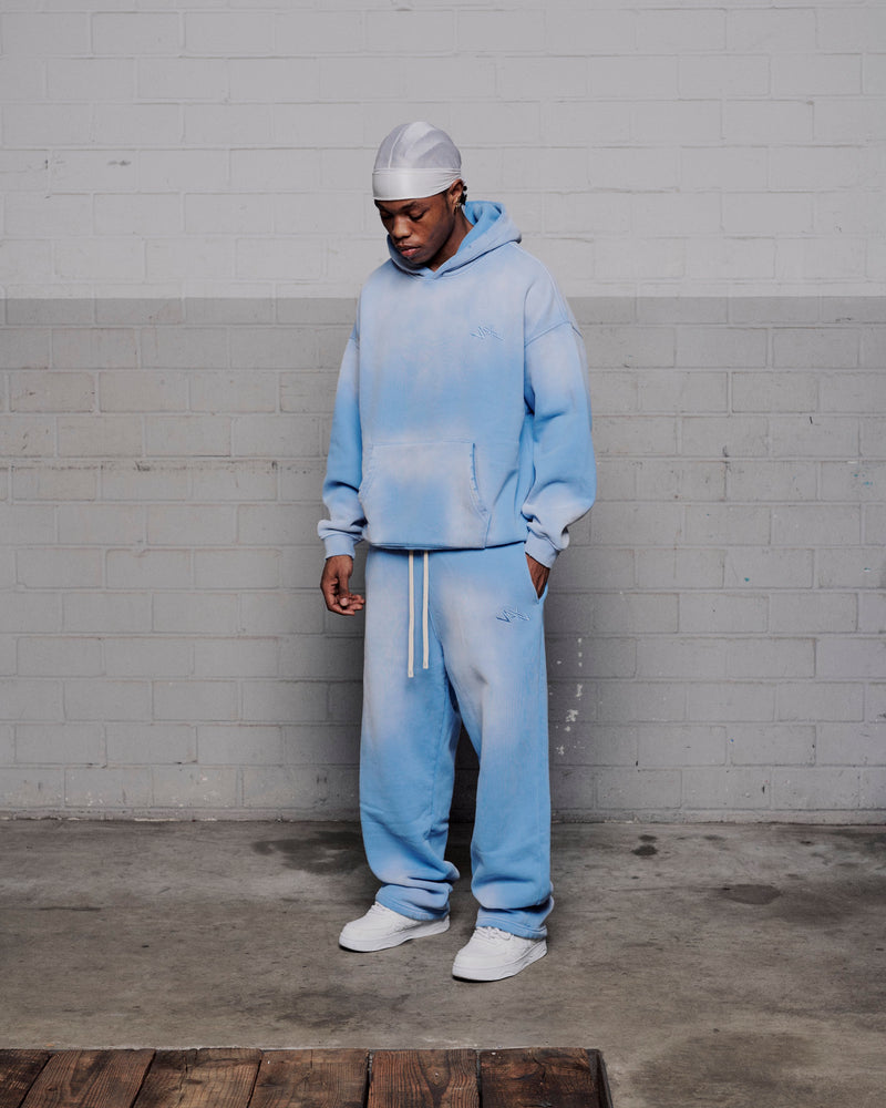 Basic Hoodie baby blue