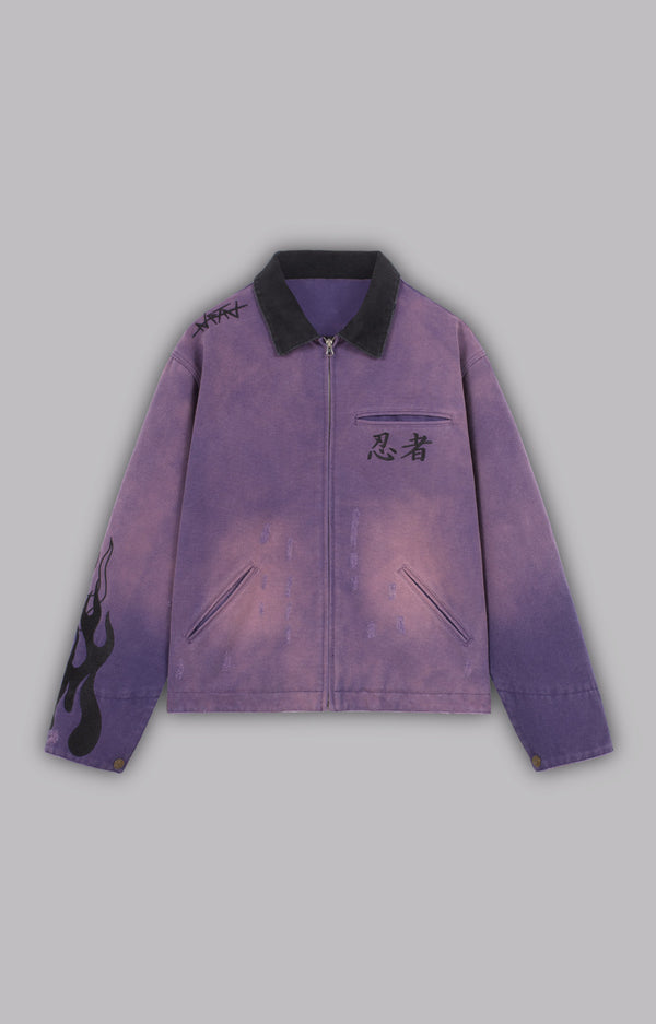 Workwear Jacket purple