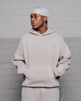 Basic Hoodie stone grey