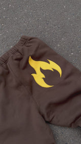 PRE-ORDER: BROWN FIRE JOGGER