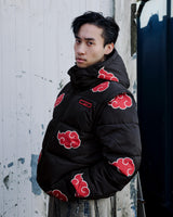 RED PUFFER JACKET